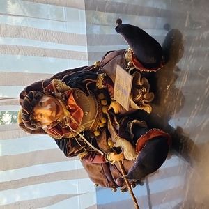 Vintage Kasma Collector Jester Porcelain Doll 💥RARE💥
